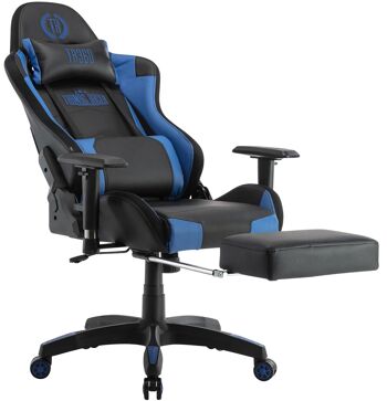 Chaise de bureau Renalle Bleu 21x51cm 4