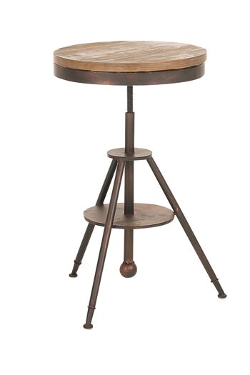 Table de bar Fashion Bronze 9x58cm 1