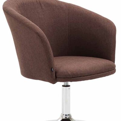 Atessa Fauteuil Stof Bruin 10x63cm