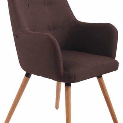 Ariola Fauteuil Stof Bruin 9x63cm