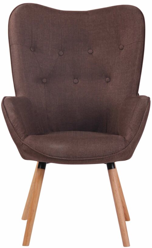 Cardà Fauteuil Stof Bruin 10x73cm