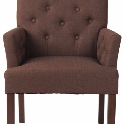 Zagarolo Fauteuil Stof Bruin 11x66cm