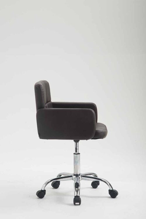 Palombare Fauteuil Kunstleer Bruin 11x52cm