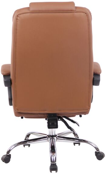 Maranello Chaise de Bureau Simili Cuir Marron 22x68cm 4