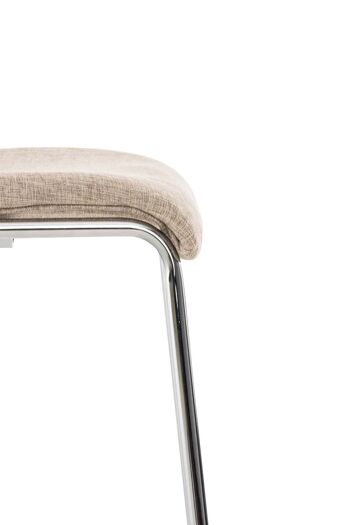 Tabouret Parco Tissu Crème 6x48cm 6