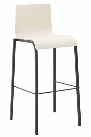 Galliano Tabouret Plastique Crème 7x45cm 1