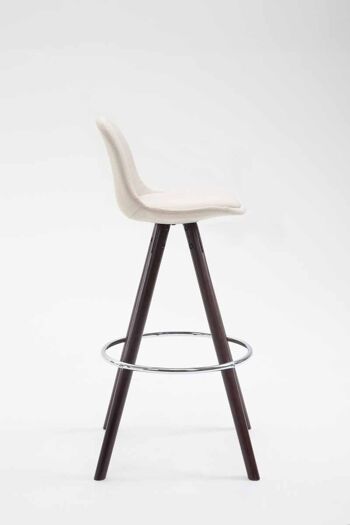 Tabouret Alife Tissu Crème 5x44cm 3