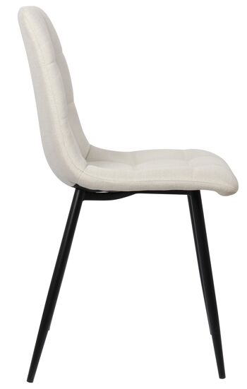 Collemeto Chaise de salle à manger Crème 5x52cm 2