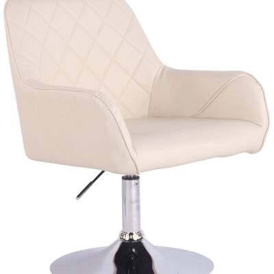 Cefal Fauteuil Kunstleer Creme 8x58cm