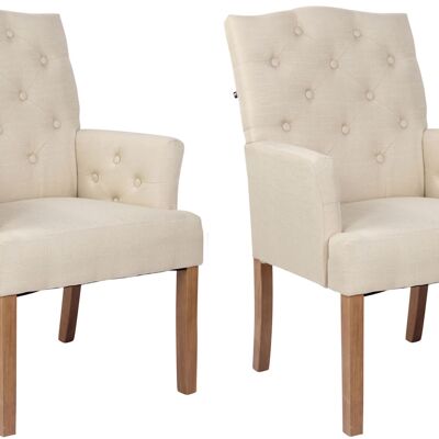 Ciaramiti Fauteuil Stof Creme 11x66cm