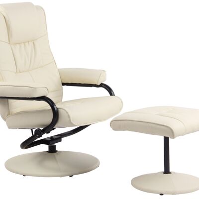 Cordovado Fauteuil Kunstleer Creme 19x72cm