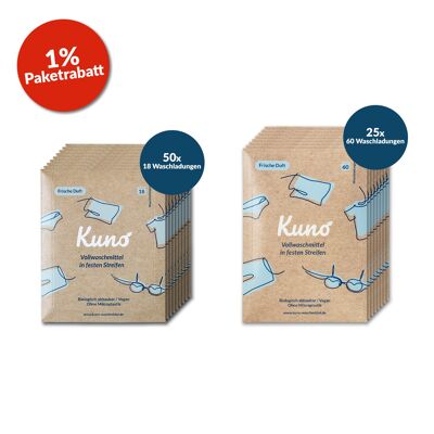 Paquete de inicio pequeño - Detergente Kuno