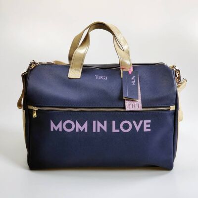 Mommy Bag modello Rose | Bauletto viola