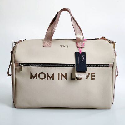 Mommy Bag modello Rose | Borsa Passeggino Avana
