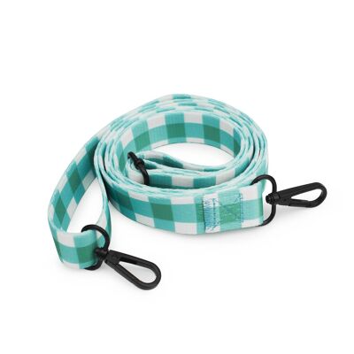 Bandolera para bolso de paseo individual VICHY VERDE