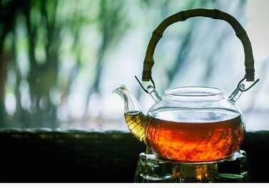 Teiera In Vetro Borosilicato Con Infusore E Manico In Bambù - 800ml - HECOSFAIR