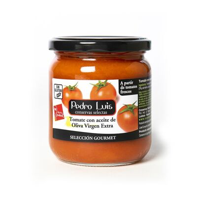 Tomate con aceite de oliva virgen extra