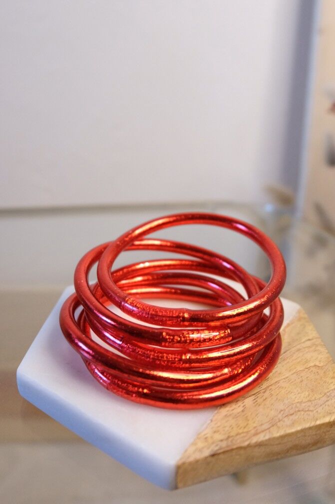 Braccialetto buddista rosso