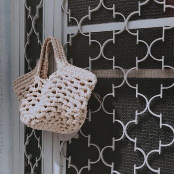 Sac panier « Ingrid » beige 2