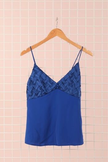 Top July Bleu Royal