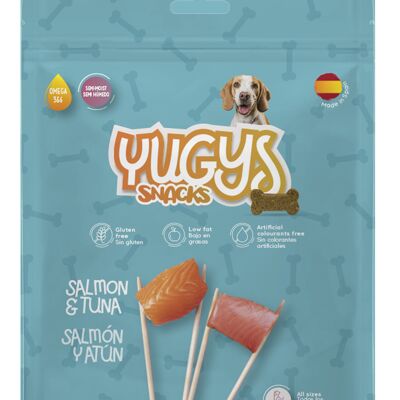 Yugys snacks salmon