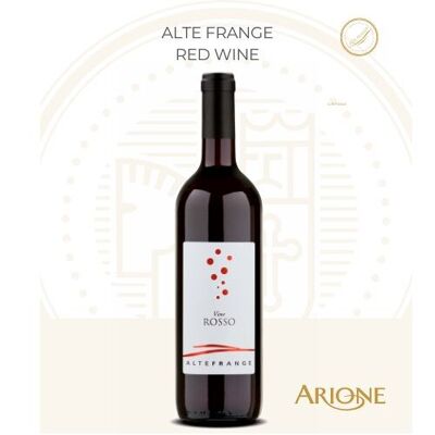 VIN ROUGE ALTEFRANGE - ASSEMBLAGE MERLOT PIEDMONT 75cl