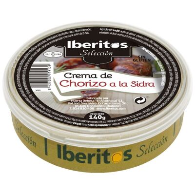 Crema de Chorizo a la Sidra - Lata de 140 gramos