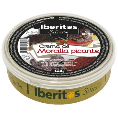 Crema de Morcilla Picante - Lata de 140 gramos