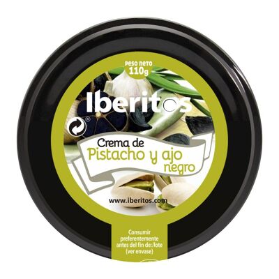 Crema Pistachos y Ajo Negro - Tarro de cristal de 110 gramos - Producto Vegano
