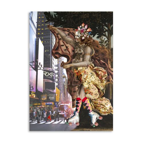 Melli Mello Rollin' Through New York wall art 80x120cm