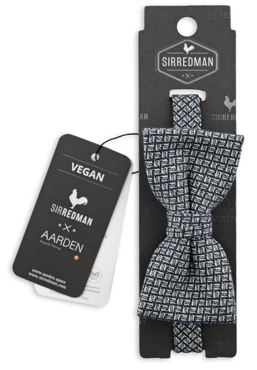 Sir Redman x Aarden bow tie Vince Vegan Blue