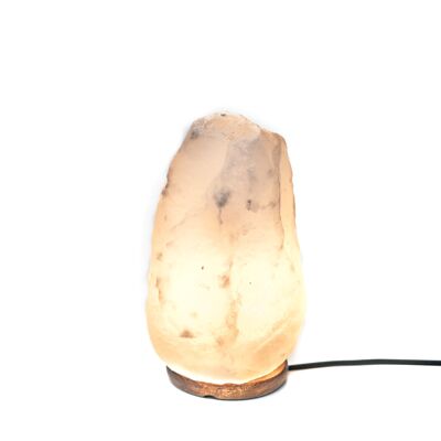 Lámpara de Sal Natural del Himalaya Blanca 5-7KG