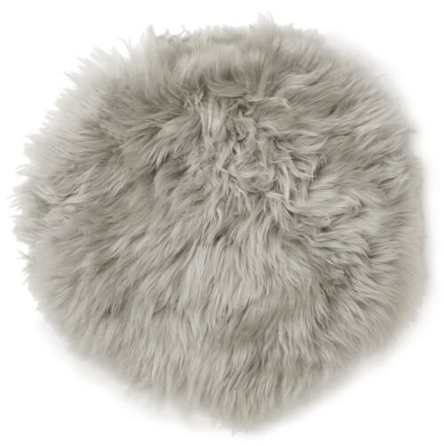 Sheepskin seat cover_Silver Beige