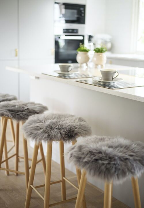 Sheepskin seat cover_Taupe