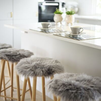 Sheepskin seat cover_Taupe