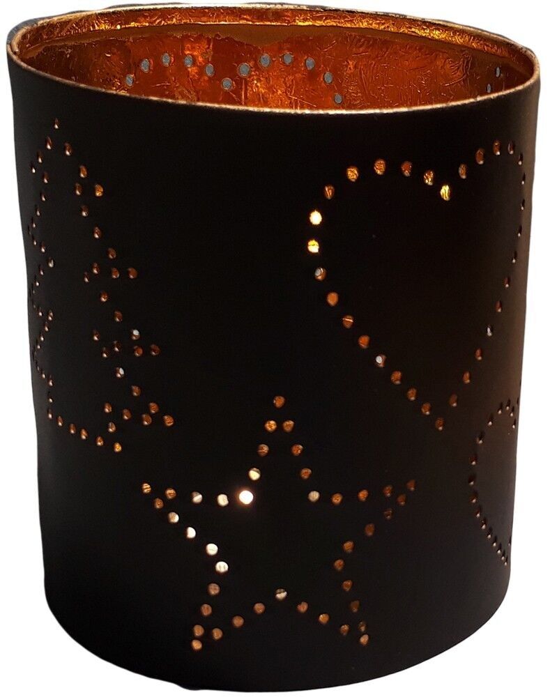 Portacandele di Natale tondo - AS7015S