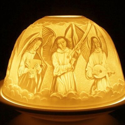 Angel porcelain tealight holder - HV855
