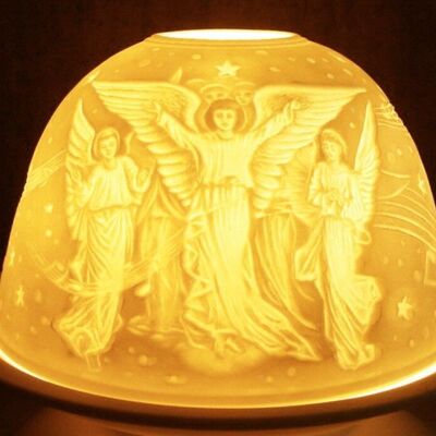 Angels porcelain tealight holder - HV856