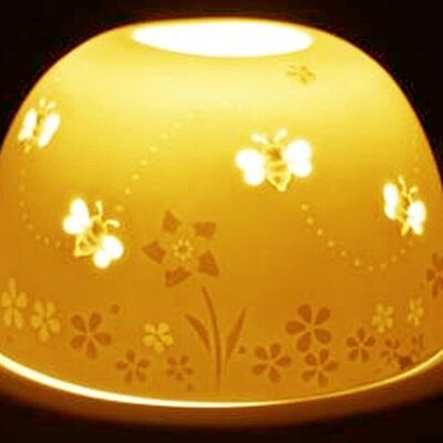 Bees porcelain tealight holder - HV866