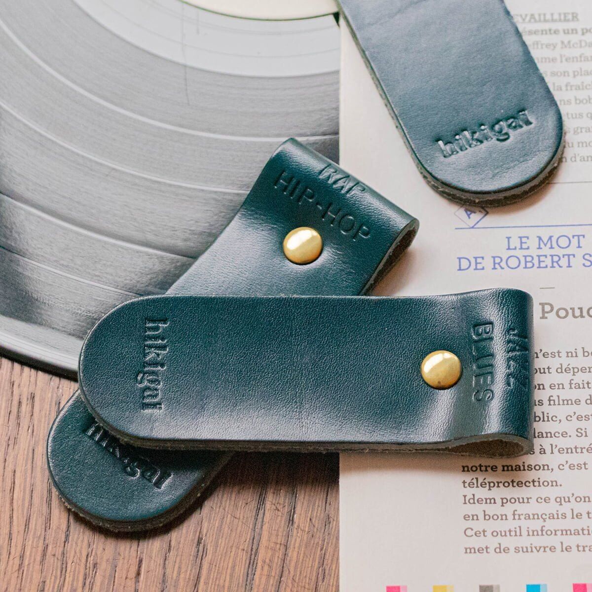 Separatori in pelle e vinile - Generi musicali - Blu