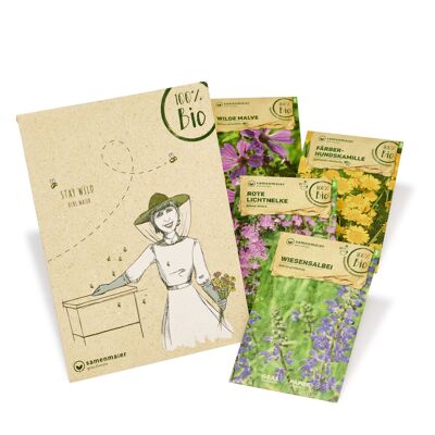 Set di fiori di campo BIO "Stay Wild"