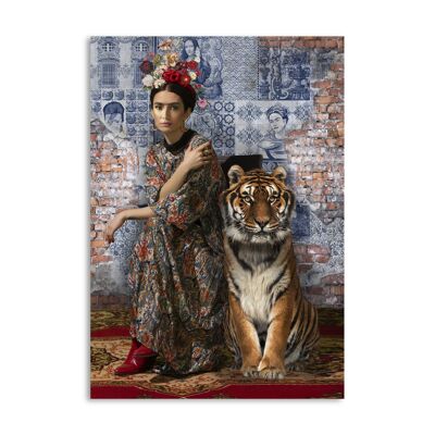 Melli Mello Frida Kahlo wall art - 80x120cm