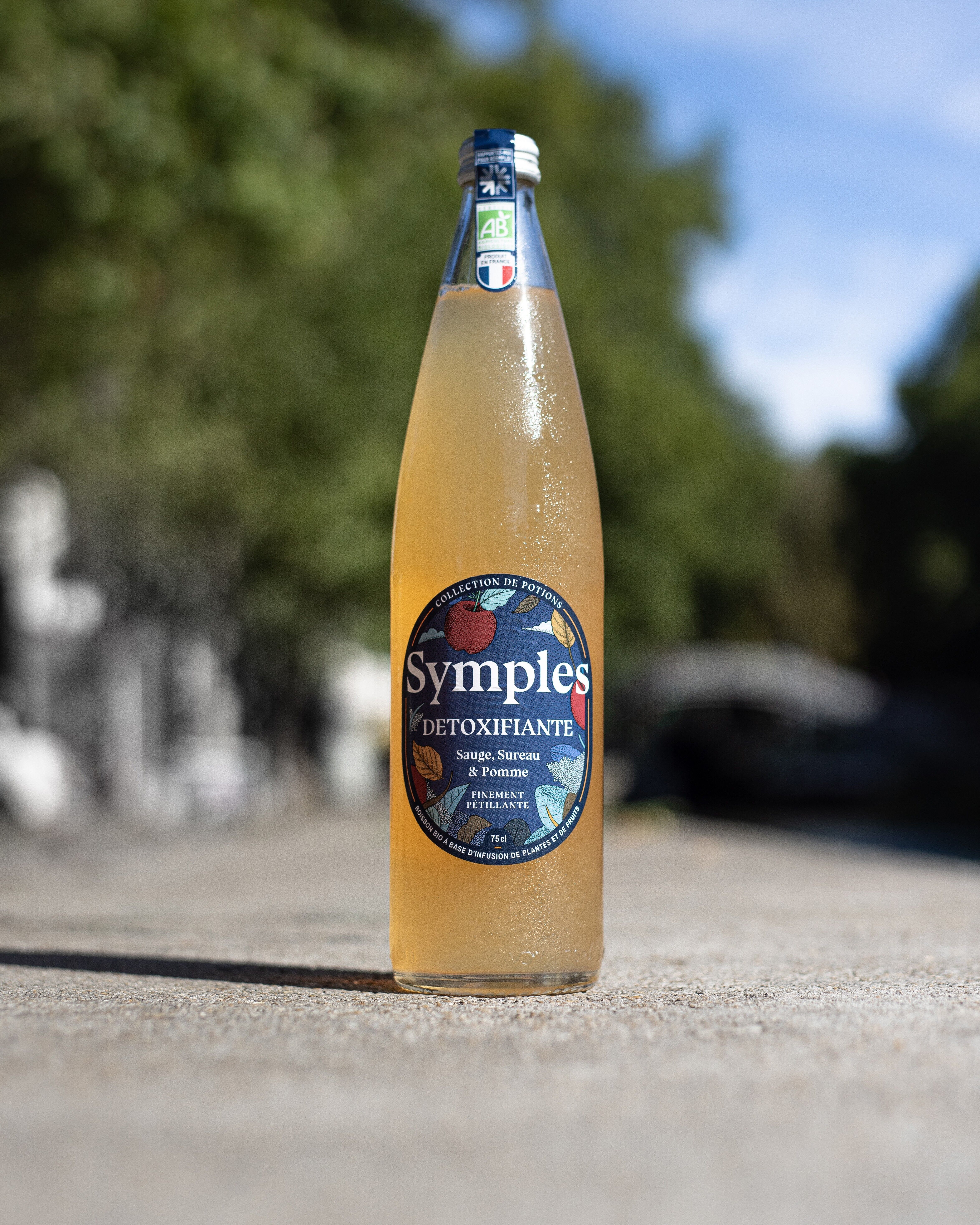 Sprudelnder Detox-Aufguss 75 cl