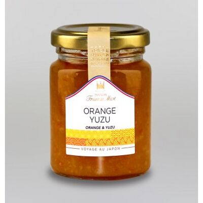 Confiture d'orange yuzu au sucre de canne