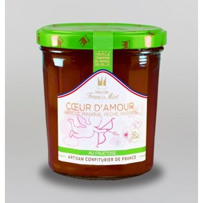 Confiture de coeur d'amour au fructose