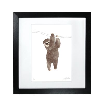 Sloth - Framed Limited Edition Print