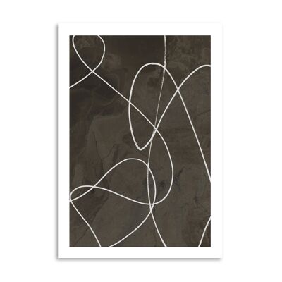 Melli Mello abstract flow wall art - 80x120cm