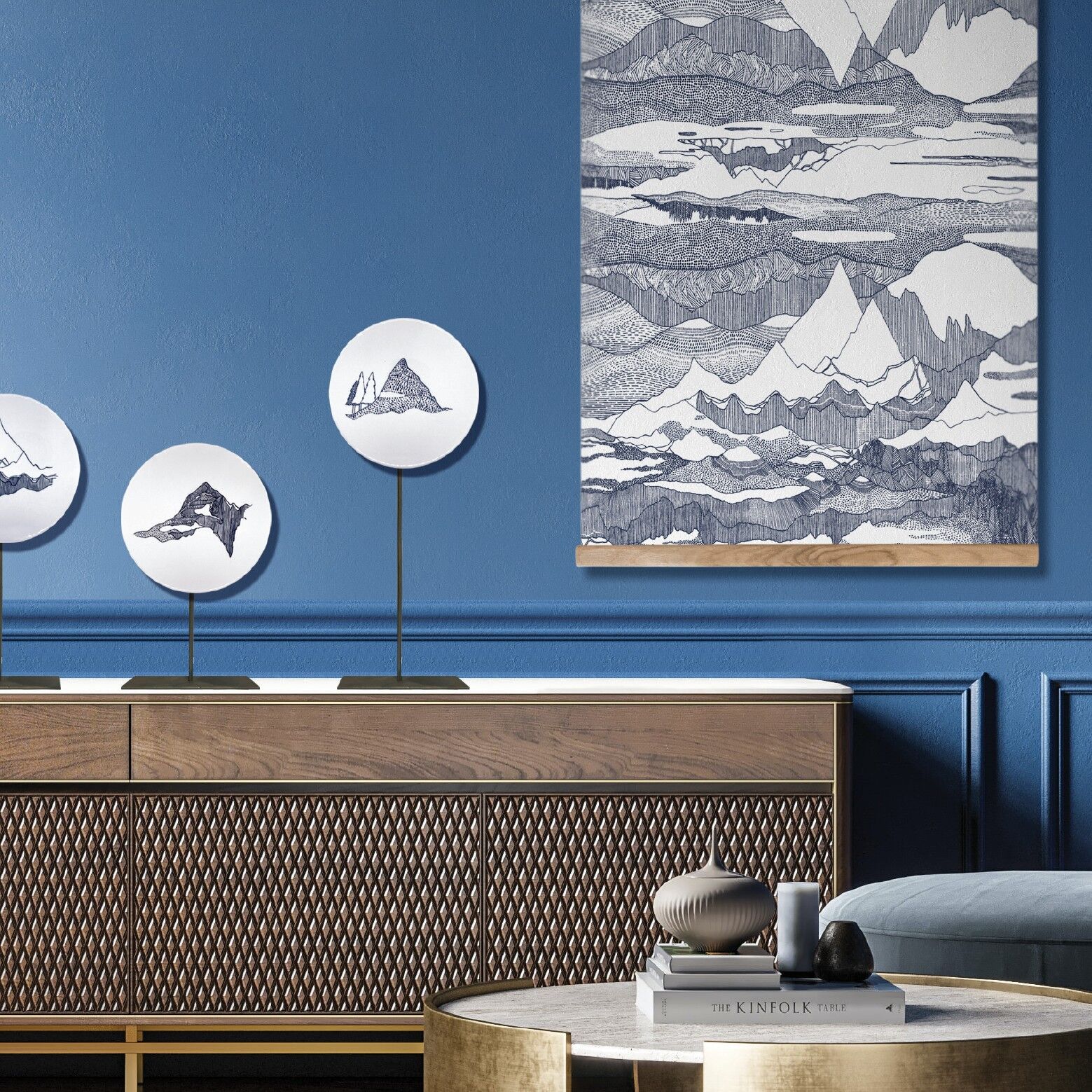 Hausgemachte Kakemono 50x130cm / Bariay