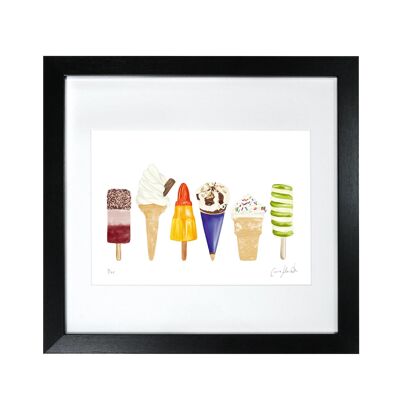 Ice Cream - Limited Edition Framed Print