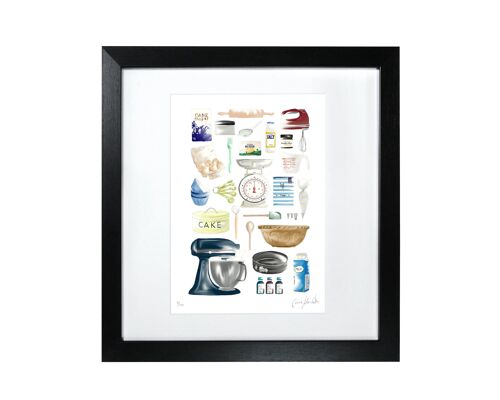 Time To Bake - Limited Edition Framed Print